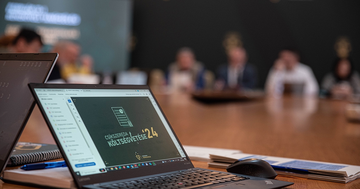 Szerényebb büdzséből gazdálkodik idén Csíkszereda, de a beruházásokat továbbra is prioritásként kezelik